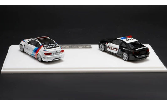 1:64 BMW M3 E92  Exhibition version police car set Fine model  Limited Edition 299PCS ONLY DIECAST Model