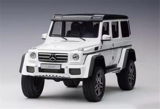 Autoart Mercedes Benz G500 4×4² White 1/18 DIECAST CAR