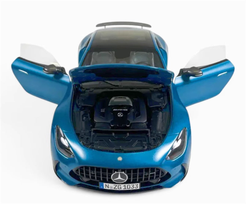 NZG Mercedes AMG GT63 blue 1:12 Car Pre-built Model