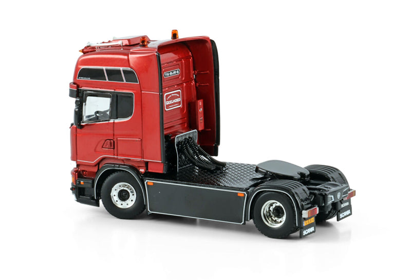 WSI SCANIA STREAMLINE TOPLINE 4X2 Geelhoed 1:50 Truck Pre-built Model