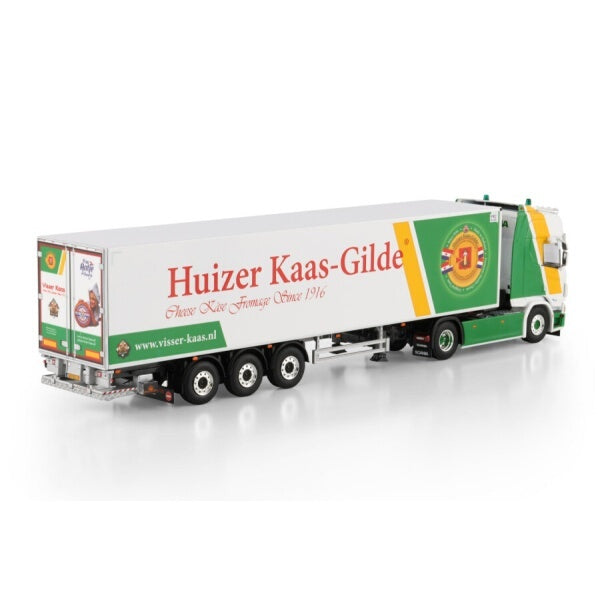 1:50 SCANIA VISSER KAAS R CR20H 4X2 REEFER TRAILER 3 AXLE WSI   Diecast Model