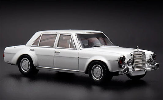 1:64 Mercedes Benz 300SEL W109 AMG White BSC DIECAST Limited Edition 399pcs ONLY Model