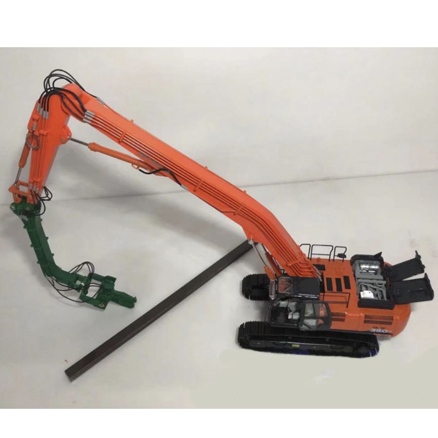 Hitachi  ZAXIS350-6 Piling machine Green 1/50 DIECAST Truck