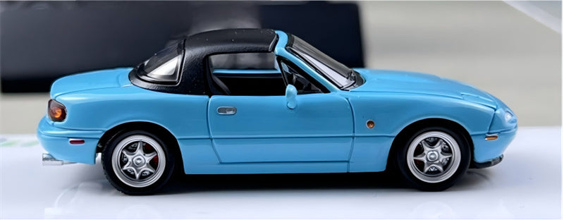 1:64 Mazda MX-5 blue ATS DIECAST Civil Car Model
