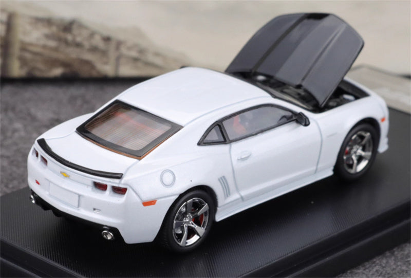 Fine works 64 Chevrolet Camaro Black white Hard Top Limited Edition 500PCS ONLY 1:64 Car Pre-built Model view4