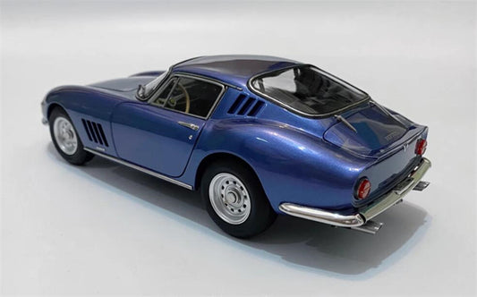 CMC Ferrari 275 GTB/C 1966 Classic sports car blue 1:18car Pre-a Model