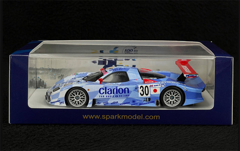 Spark Nissan R390 GT1 Nissan Motorsports - 5th Le Mans 24H 1998 1:43 Car Pre-built Model view7