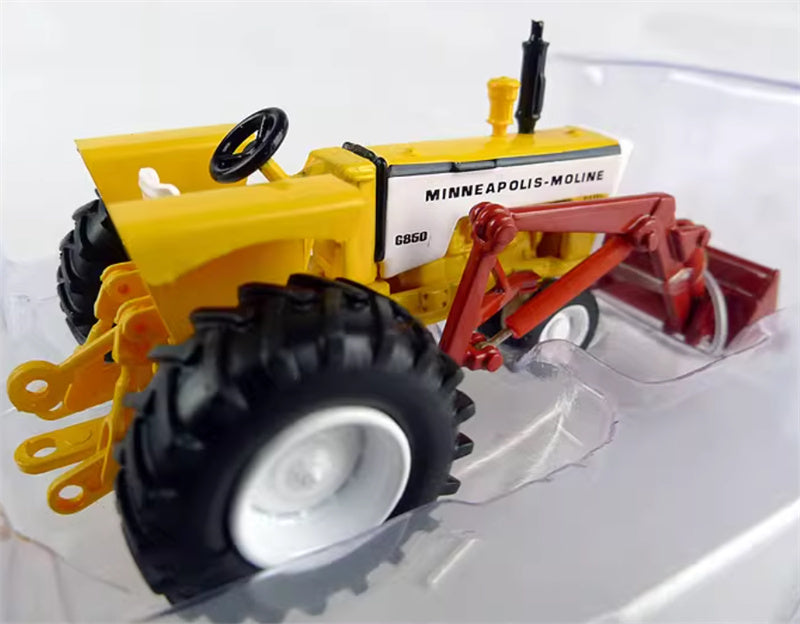 SpecCast Minneapolis Moline G850 loader lemon-yellow 1:64 Truck Pre-built Model