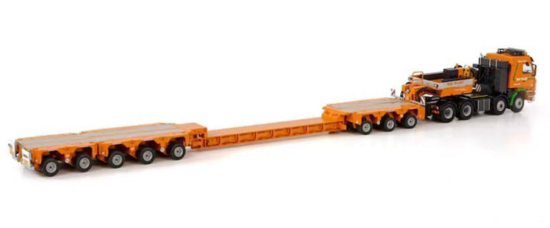 WSI  SCANIA 3 SERIES INTER COMBI SCHEUERLE SET VAN DER VLIST GROOT AMMERS 1:50 DIECAST Truck