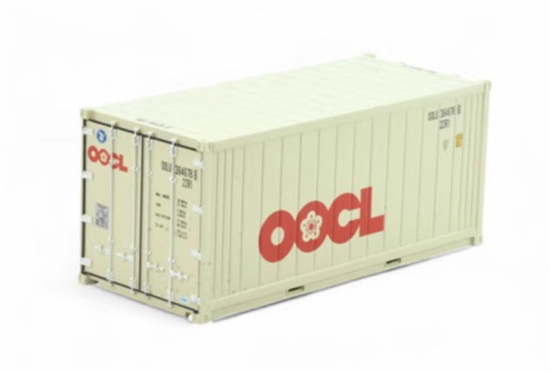 Tekno 20 foot refrigerated container OOCL 1:50 Truck Pre-built Model