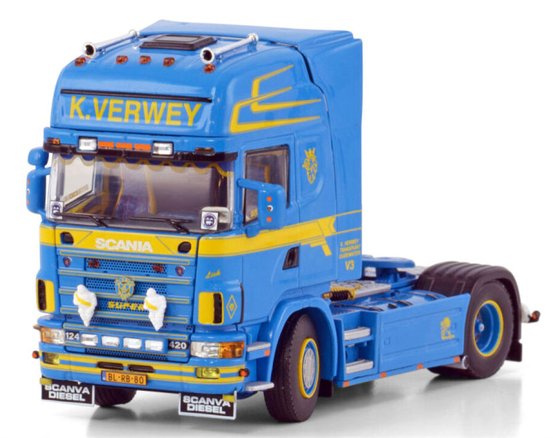 WSI SCANIA R4 TOPLINE 4X2 K. Verweij 1:50 Truck Pre-built Model