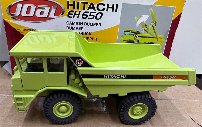 JOAL HITACHI EH 650 Mining dump truck light green 1:50 Truck Pre-built Model
