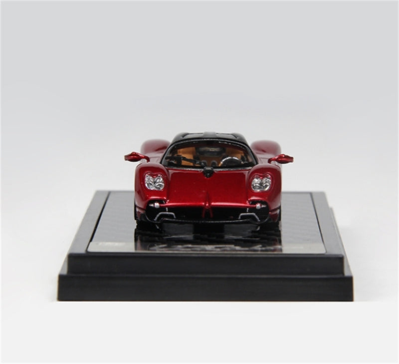 LCD-MODELS Pagani Utopia Super Car Coupe Red 1:64 car Pre-built Model view4