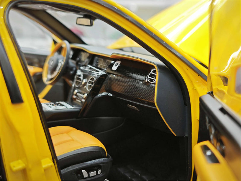 1:18  Cullinan BB  Metallic yellow ROLLS-ROYCE Limited Edition 149PCS ONLY DIECAST Model