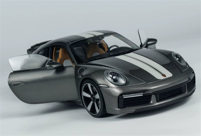1:18 Porsche 911 992 SPORT CLASSIC 2022 Metallic Gray MINICHAMPS  DIECAST Model