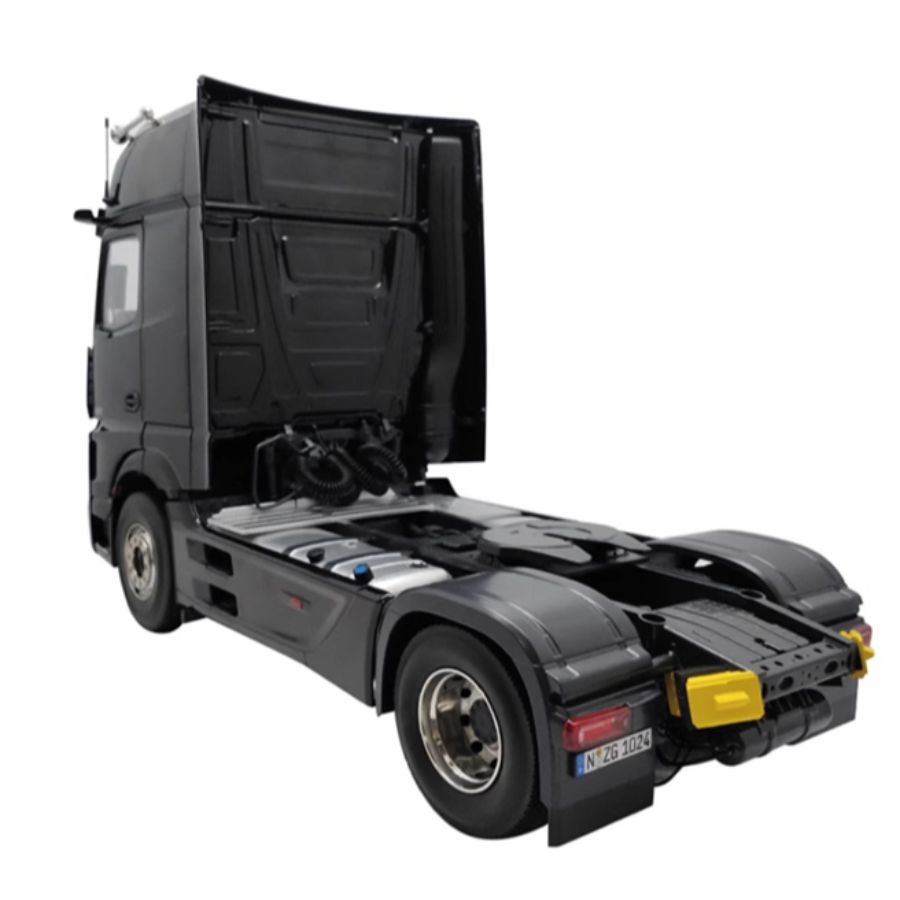 NZG Mercedes Benz Actros Lohr Black + double-layer trailer KIT 1:18 DIECAST Truck Lorry