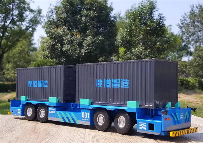 XCMG TJPort Intelligence Robot Transportation 1:35 Truck Pre-built Model