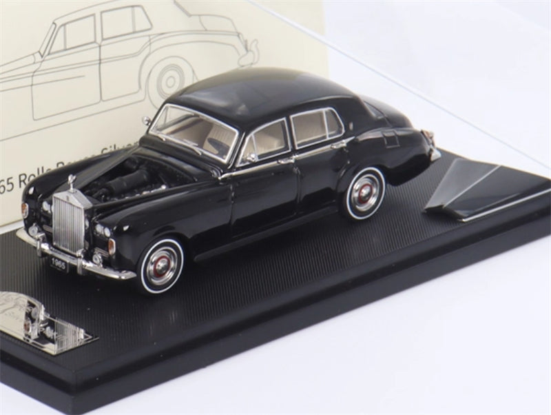 GFCC 1965 Rolls Royce Silver Cloud III classic car Black LHD 1:64 car Pre-built Model view4