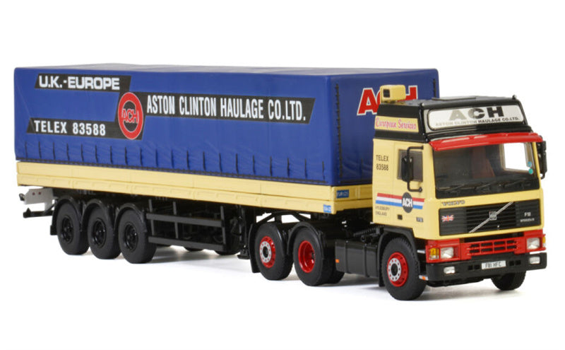 WSI VOLVO F12 6X2 Aston Clinton Haulage 1:50 Model