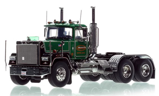 Heavy Haul Replicas 1986 Mack Double Axle American Tractor Truck G. Greene 1:50 Truck Pre-built Model