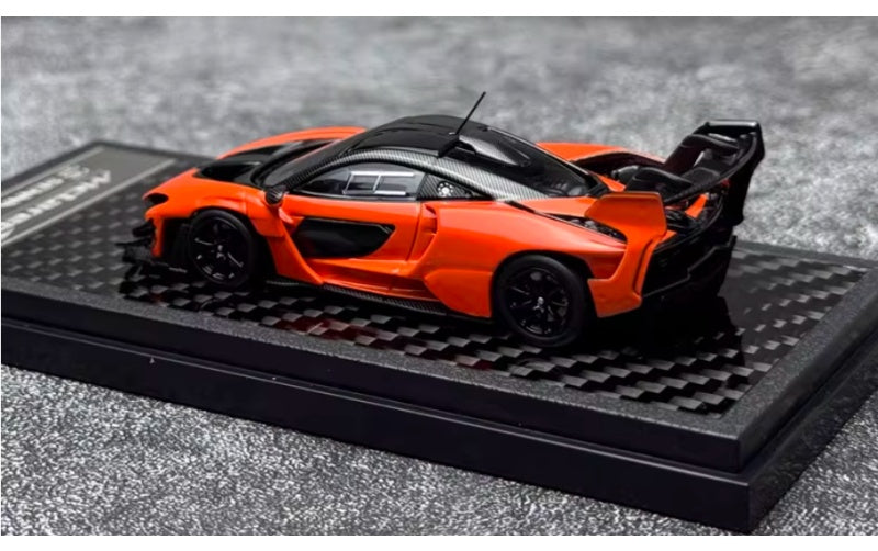 1:64 McLaren Senna GTR Papaya Orange LCD MODELS DIECAST Car Model