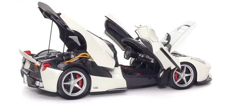 BBR MODELS LAFerrari White convertible 1/18 DIECAST car