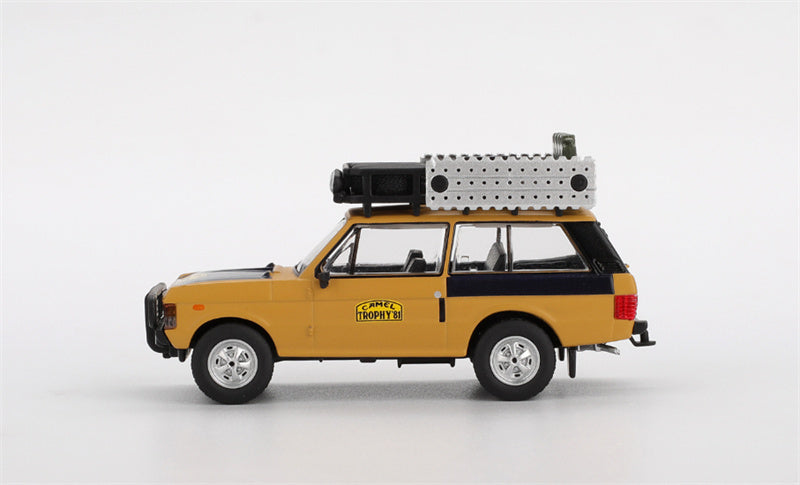 1:64 Range Rover Camel Trophy Sumatra C.Swoboda Winner 1981 MINIGT DIECAST Model