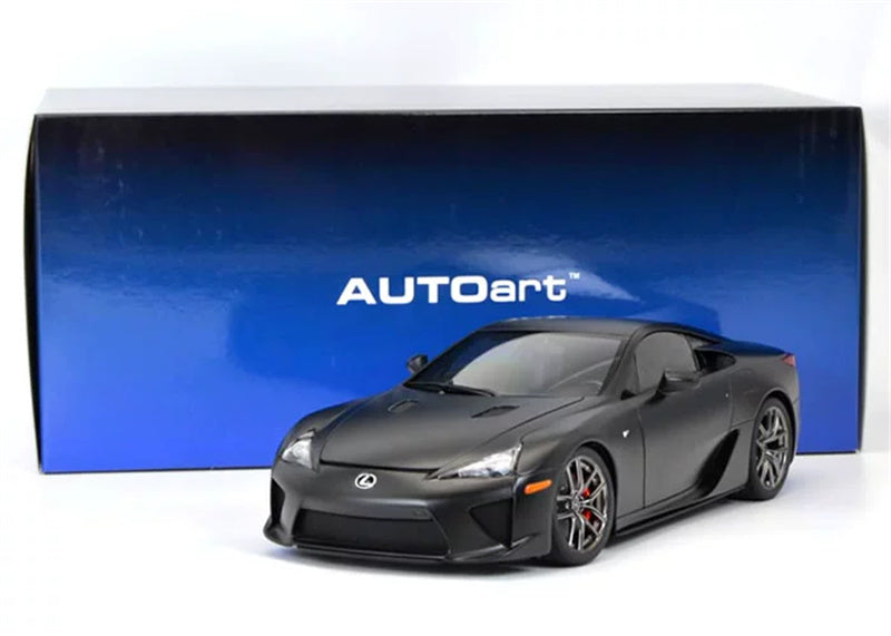 AUTOART LEXUS LFA Car Matte Black 1:18 DIECAST car