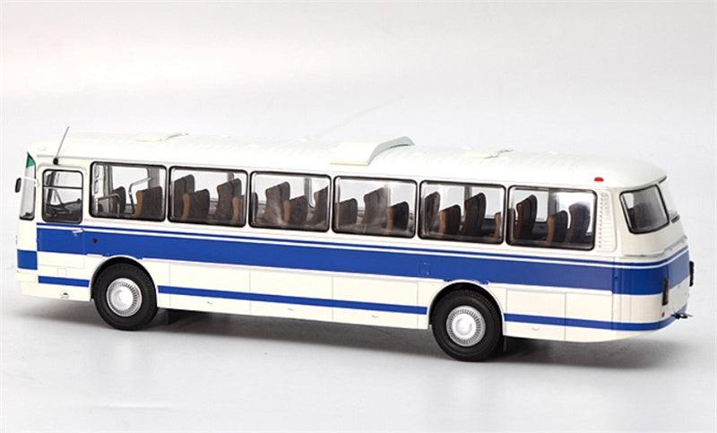 Demprice LIAZ 699 Russian Bus blue - white 1:43 Bus Pre-built Model view2