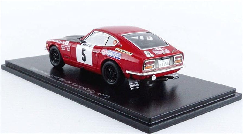 Spark Datsun 240 Z 3rd #5 Monte Carlo Rally 1972 1:43 Car Pre-built Model view4