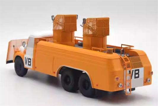 Schuco Tatra T148 Czech riot water cannon vehicle orange Limited Edition 1:43 Truck Pre-built Model view2