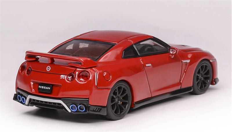 MOTORHELIX Nissan GT-R R35 Track Edition Red Limited Edition 799PCS ONLY 1:64 Car Pre-built Model view3