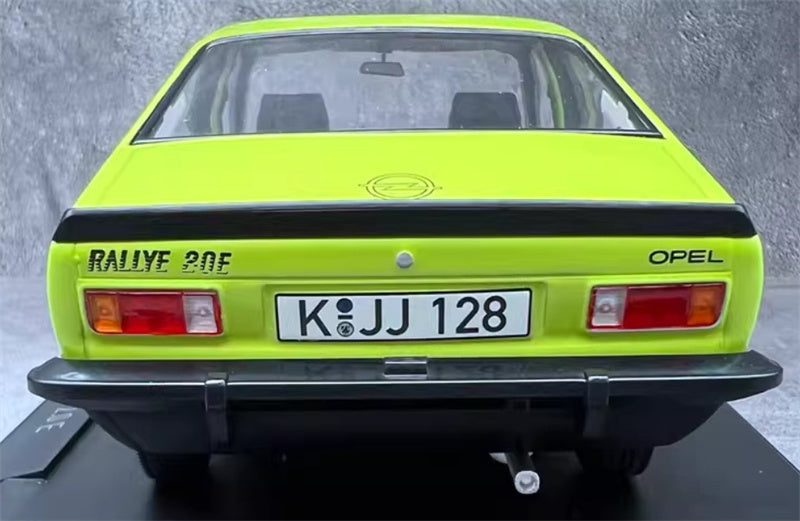 NOREV Opel Kadett Rallye 2.0E 1977 Green 1:18 Car Pre-built Model view6