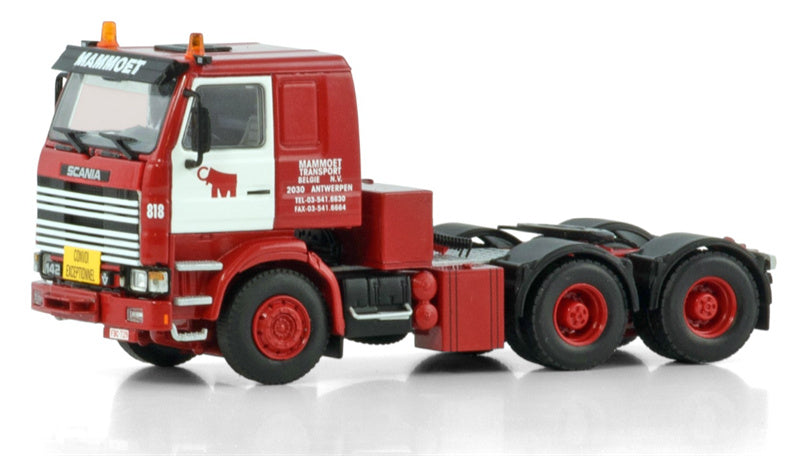 Mammoet SCANIA 2 Series Classic Truck Tractor Set Mammoet & Van Seumeren 1:50 Truck Pre-built Model
