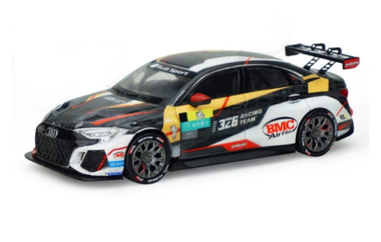 1:64 Audi 326 Racing Team 2025 RS3 LMS TCR CTCC KiloWorks Diecast Model view1