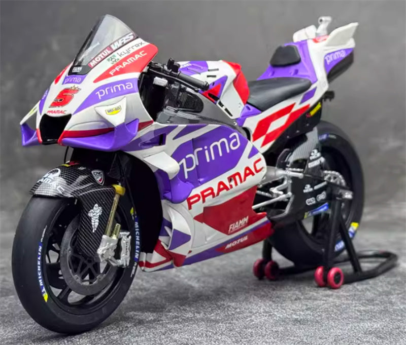 1:12 Ducati Pramac GP23 John Zarko 5# Ponma Racing Team 2023   Kiloworks  DIECAST motorcycle Model