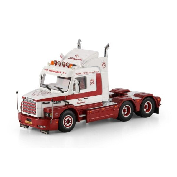 1:50 SCANIA SCANGAARD 3 Series 6X4 WSI  Red - White DIECAST Model