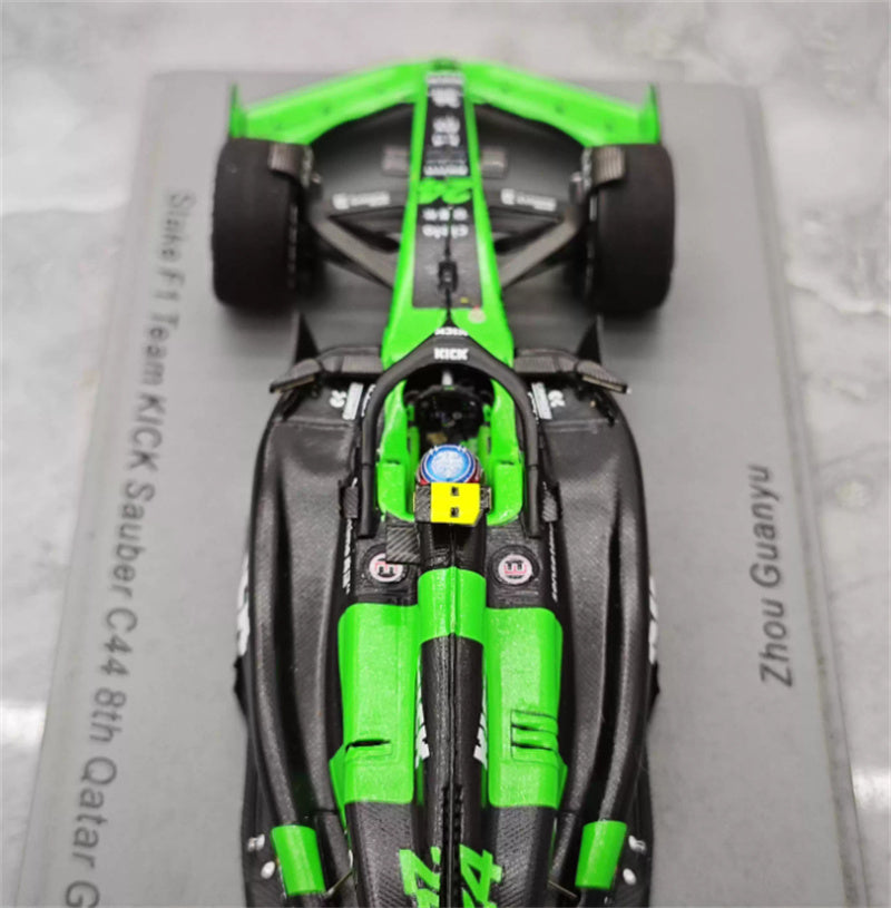 1:43 Stake C44 2024 Spark Qatar GP Resin Car Model view7