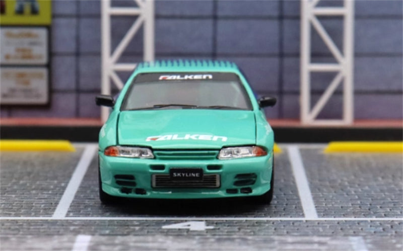 TIMEMICRO Nissan GTR R32 Z-Tune SKYLINE Limited Edition 999PCS ONLY 1:64 Car Pre-built Model view6