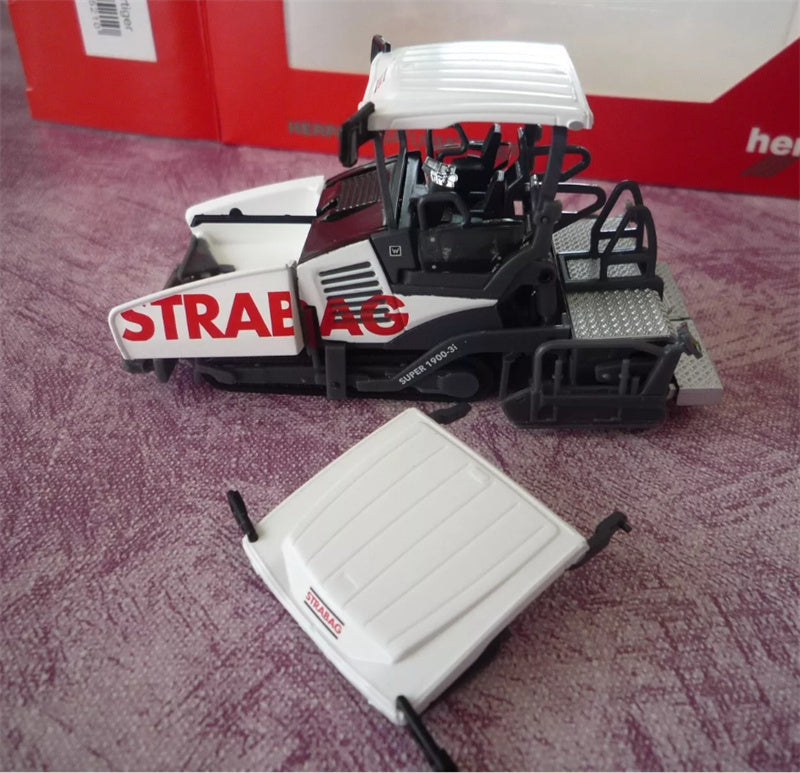 Herpa Vogele Super 1900-3i paver STRABAG 1:87 Truck Pre-built Model