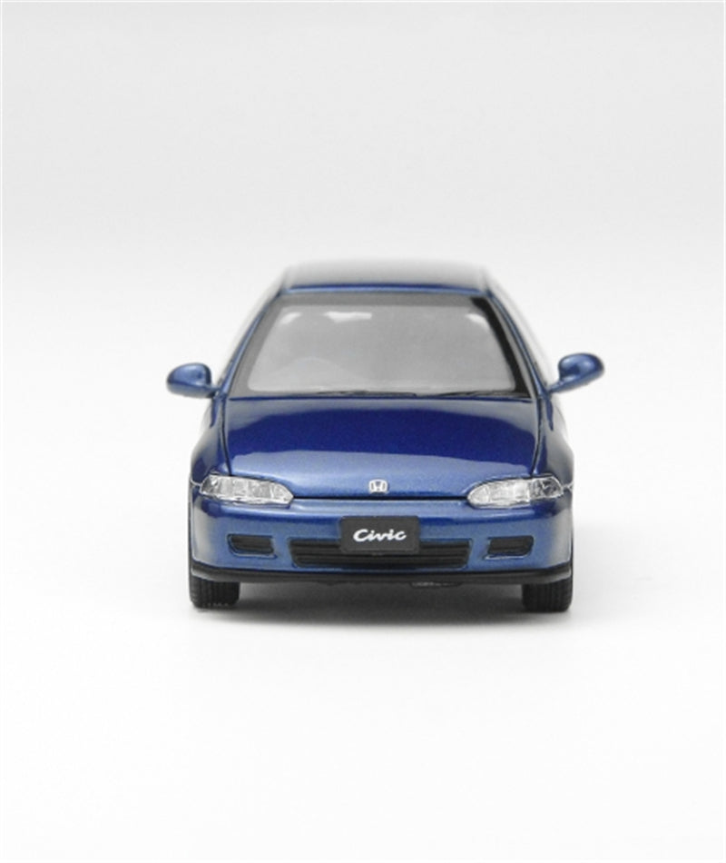 LCD-MODELS Honda Civic SiRII EG6 Blue 1:64 car Pre-built Model view4