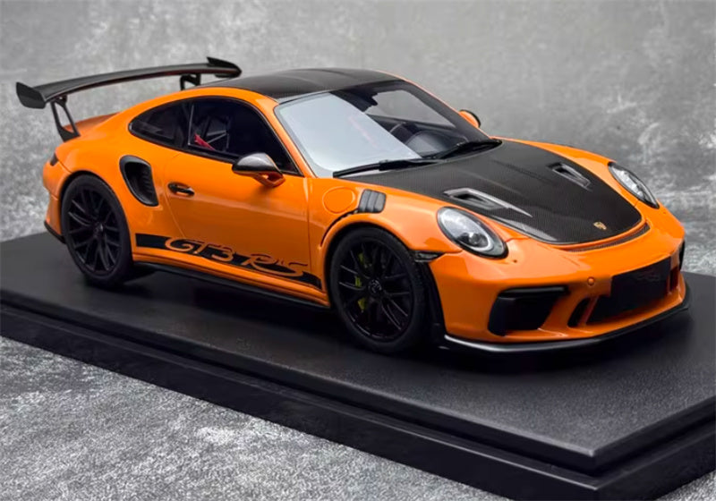 1:18 PORSCHE 911 (991.2) GT3 RS WP  orange  GT SPIRIT w/ display box Limited Edition Resin Car Model