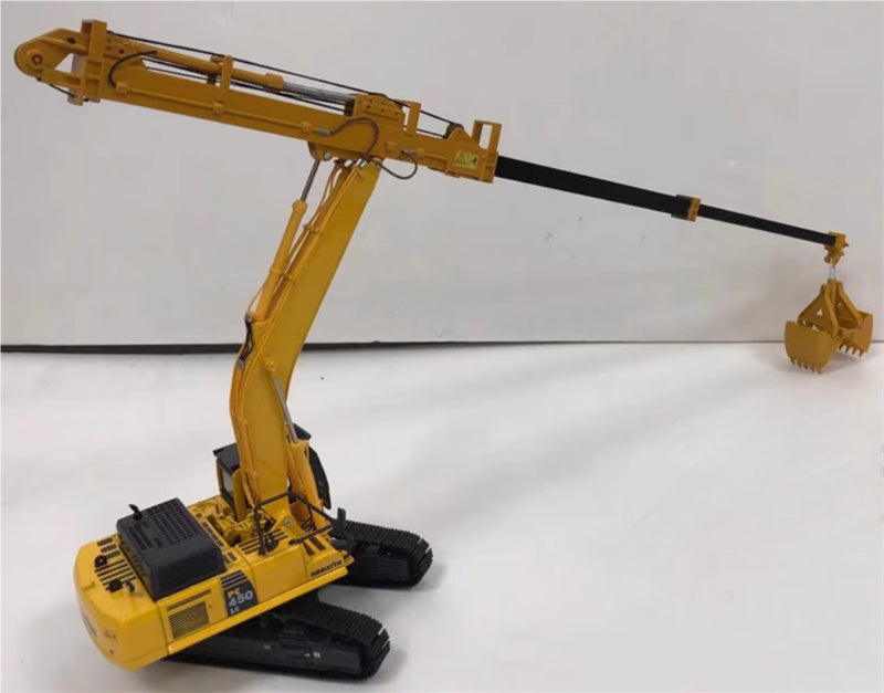 KOMATSU PC450LC-8 telescopic arm grab excavator Limited edition commemorative edition 1:50 Truck Pre-built Model