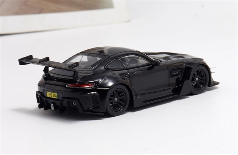 1:64 Mercedes Benz AMG GTS Glossy Black BSC DIECAST Model