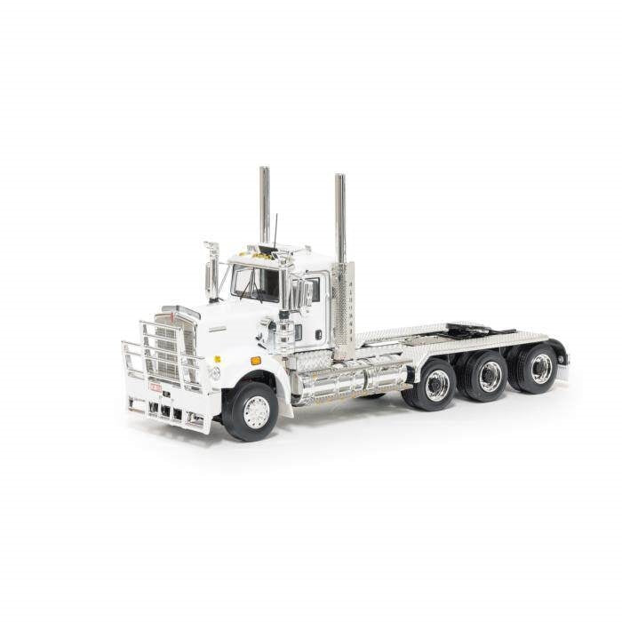 1:50 Kenworth  C509 Tri Drive Drake Limited Edition White Black Diecast Model