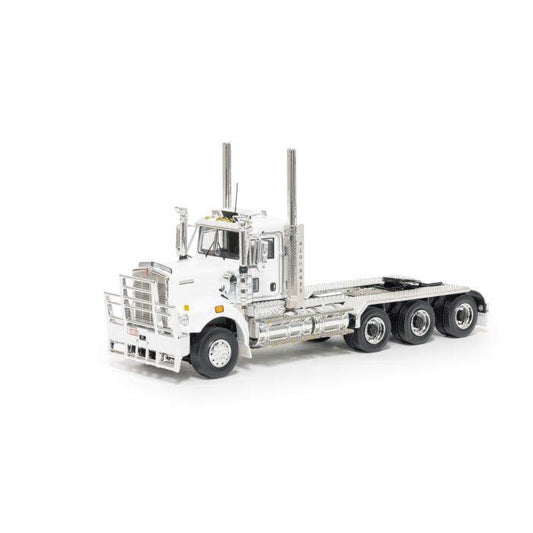 1:50 Kenworth  C509 Tri Drive Drake Limited Edition White Black Diecast Model