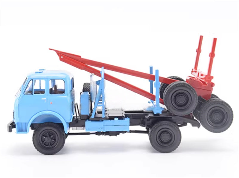 Modimio Soviet MAZ-509A timber transport vehicle 1:43 Truck Pre-built Airliner Model Display view3