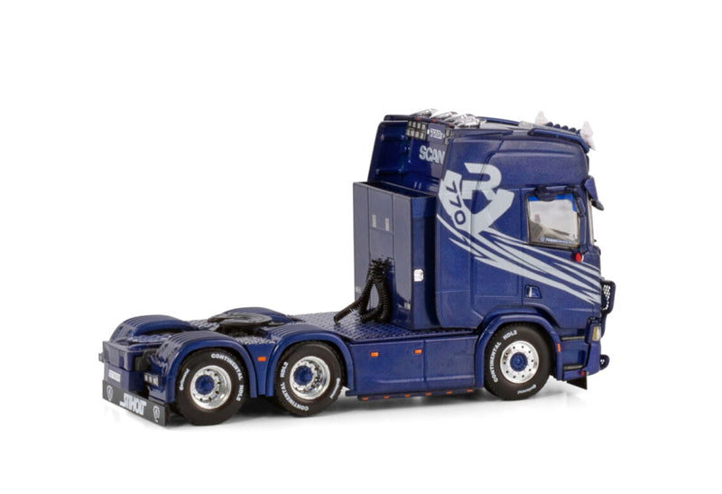 WSI SCANIA R HIGHLINE CR20H 6X4 Lasting & Transport ALTA 1:50 Truck Pre-built Model