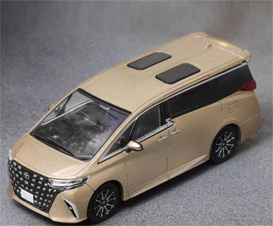 DCT Toyota New Alphard Mpv Gold RHD 1:64 Car Pre-built Model
