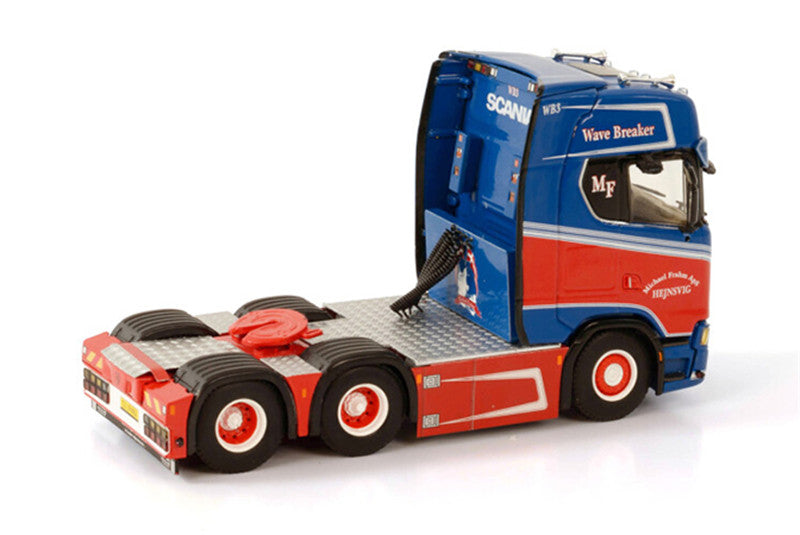 WSI SCANIA S HIGHLINE 6X2 TAG AXLE MICHAEL FRAHM 1/50 Truck Pre-built Model